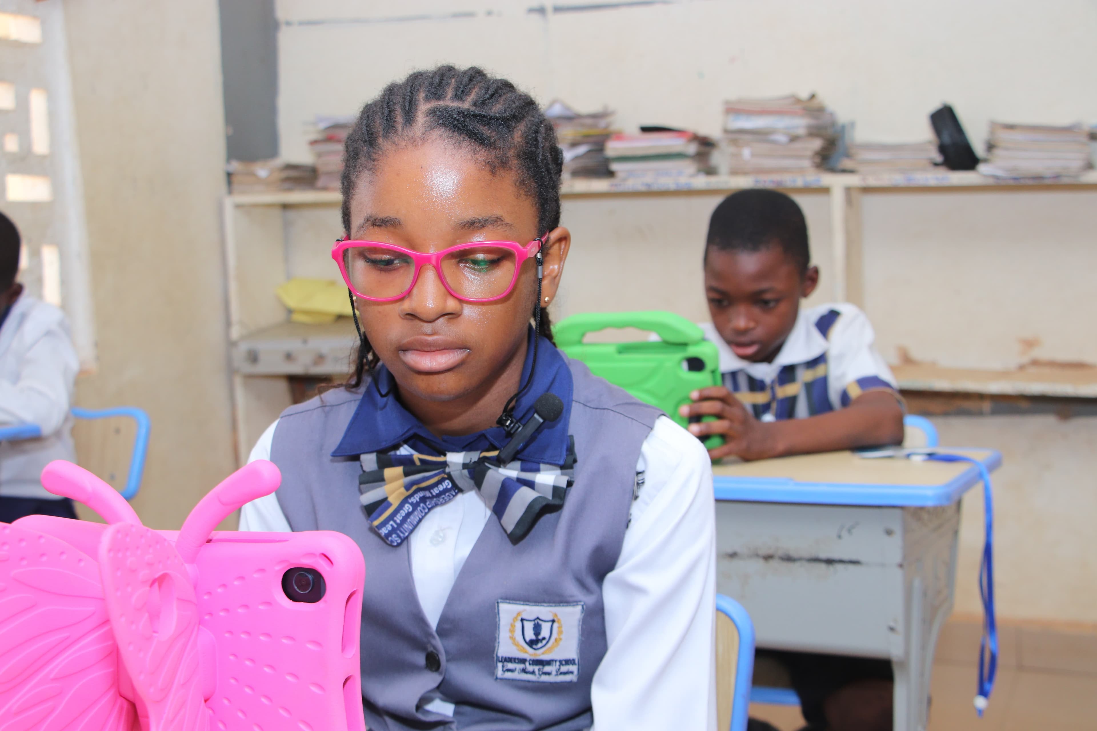 Children facing the literacy crisis