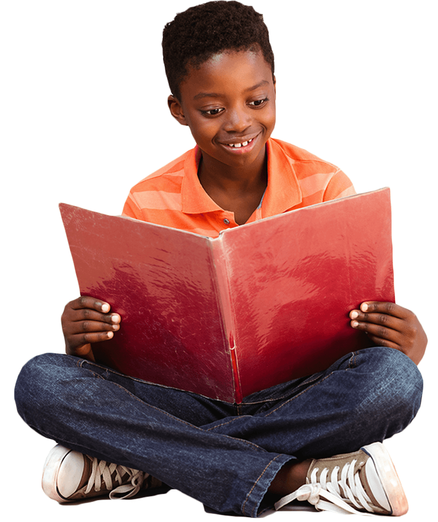 Teacher and children reading